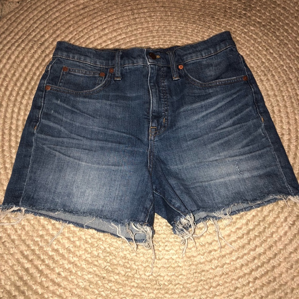 Madewell jean shorts